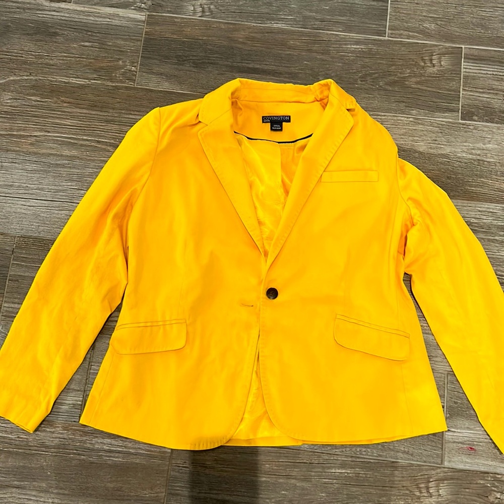 Yellow Blazer